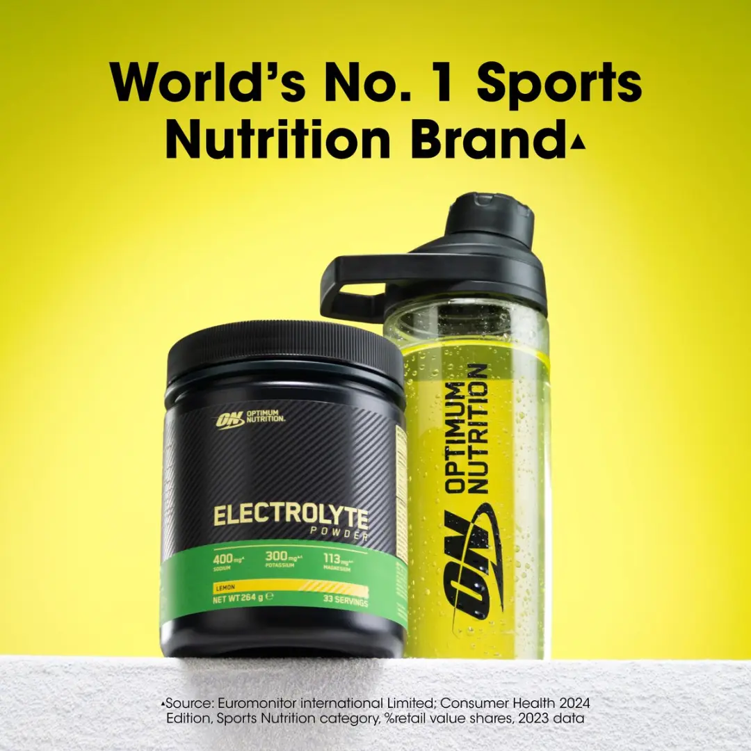 Optimum Nutrition Electrolyte Poeder - Lemon - 264g