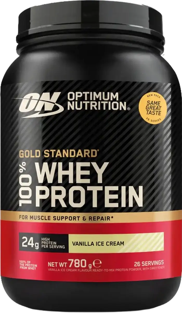 Optimum Nutrition 100% Whey Gold Standard Vanilla Ice Cream