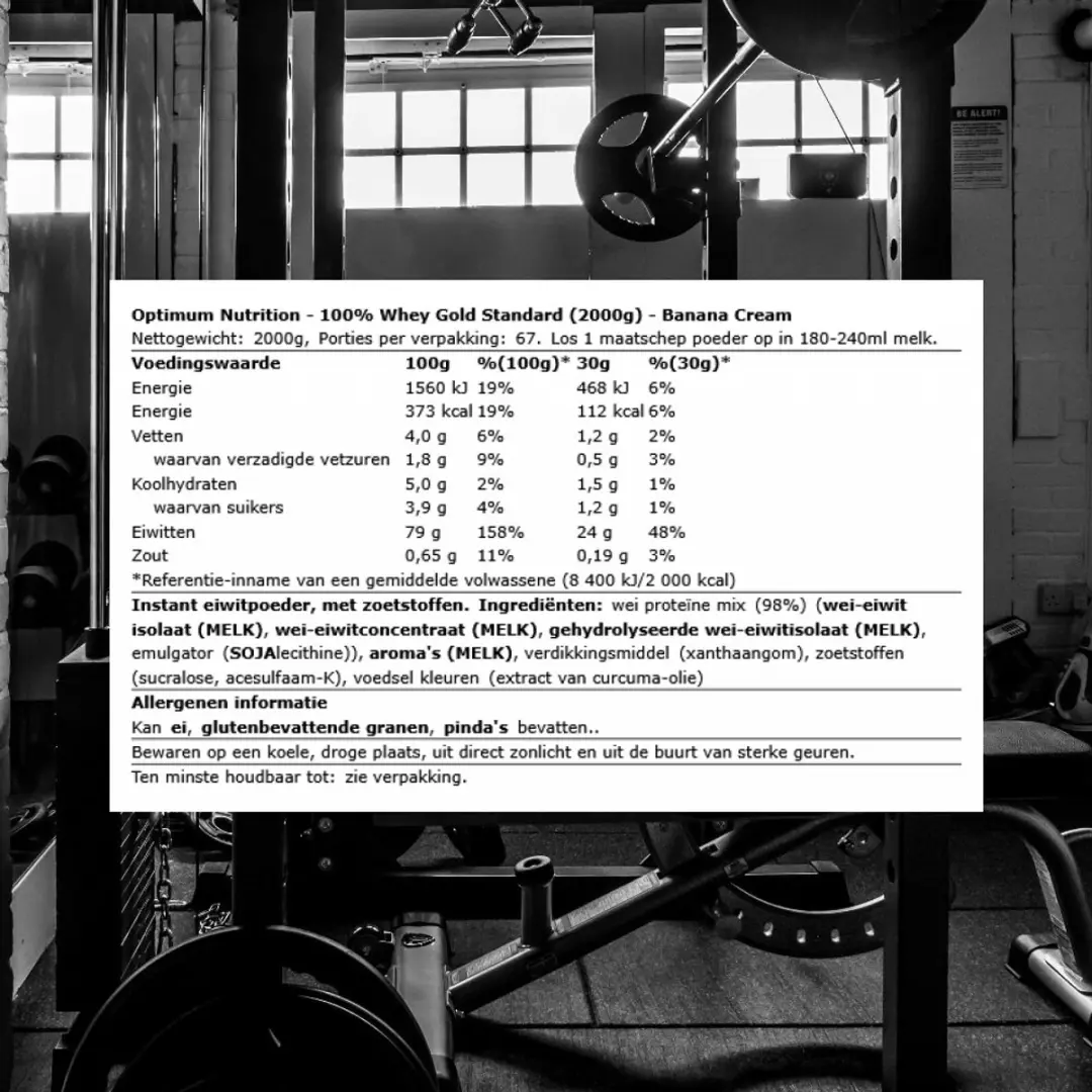 Optimum Nutrition 100% Whey Gold Standard 2015g - Bananenroom