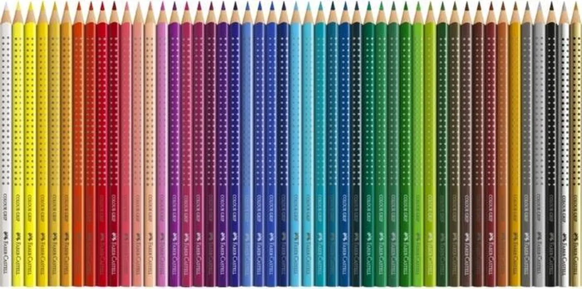 Faber-Castell Colour Grip FC-112449 Kleurpotloden - 48 Stuks