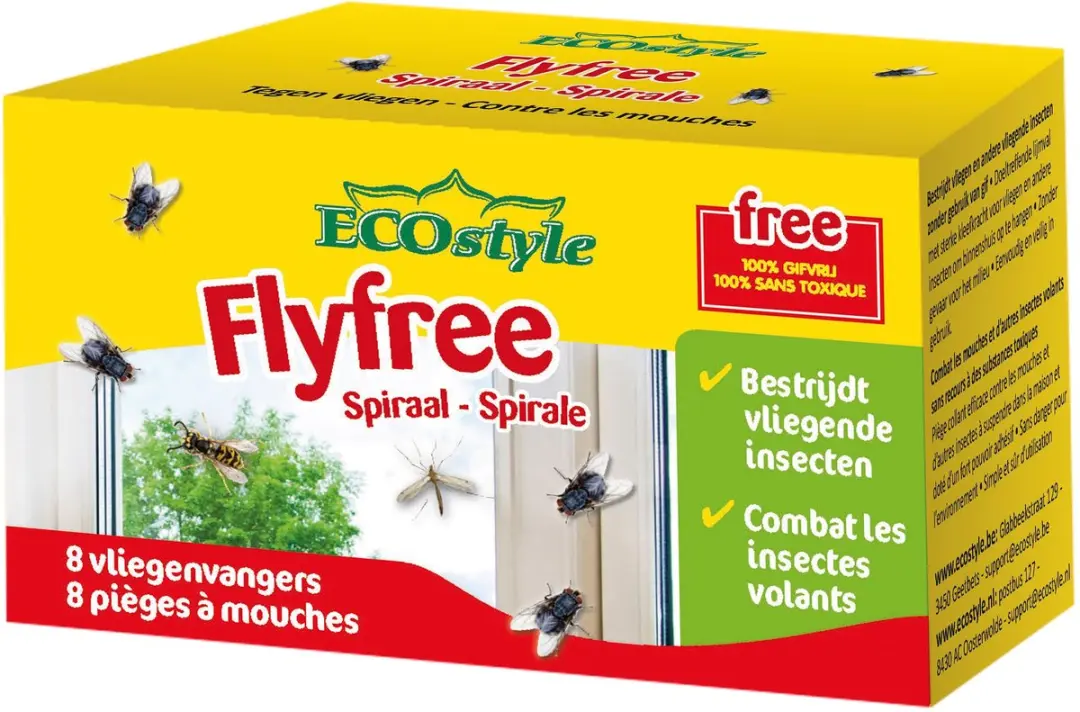 ECOstyle Vliegenvanger 8 Stuks