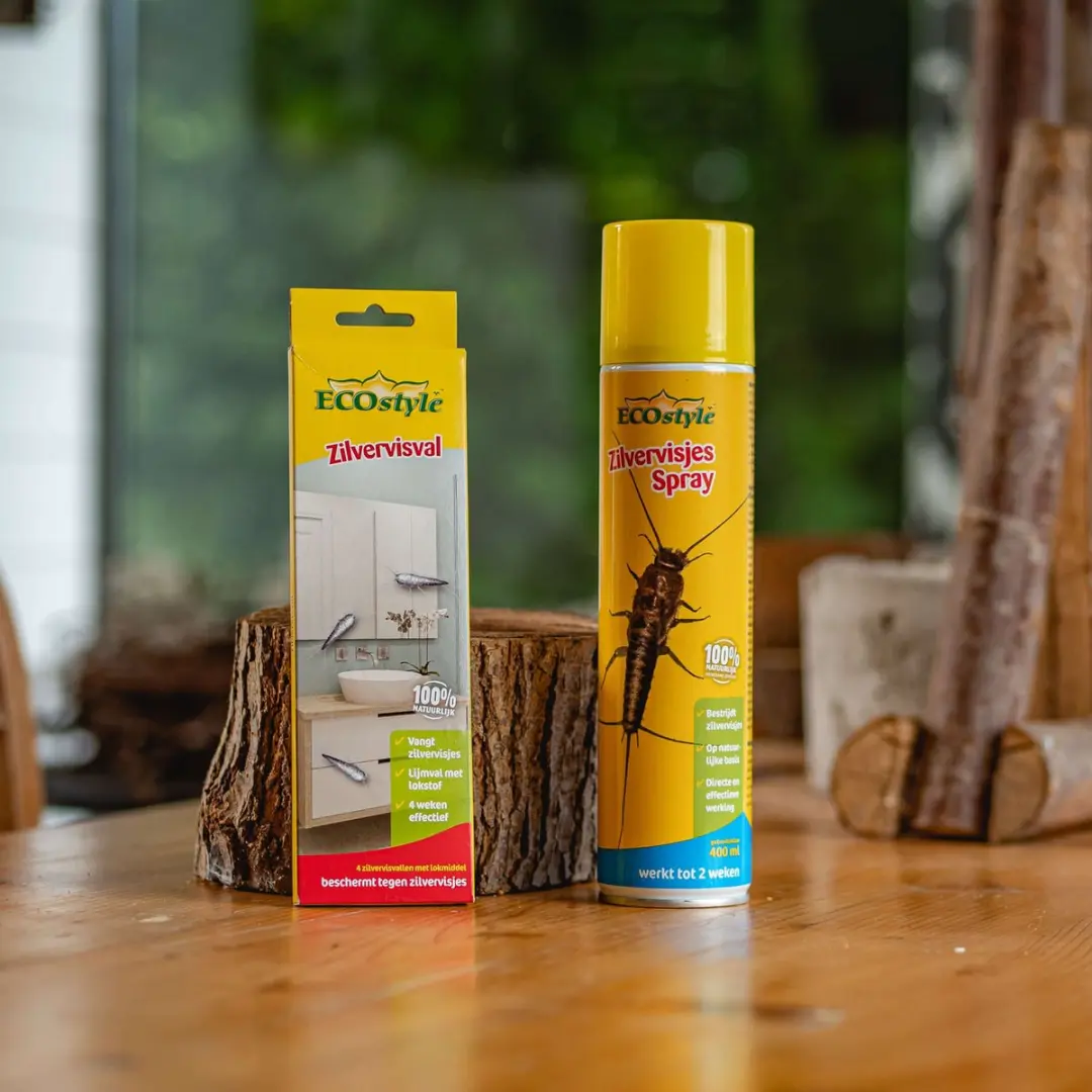 ECOstyle Zilvervisjes Lijmval - 4 Stuks