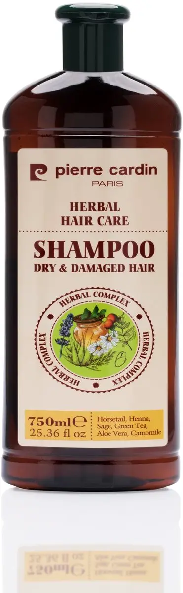 Pierre Cardin Herbal Shampoo For Dry & Damaged Hair