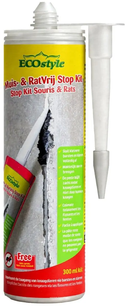 ECOstyle Mouse & Rat Stop Kit - Grijs