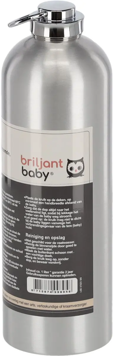 Briljant Baby Aluminium Kruik