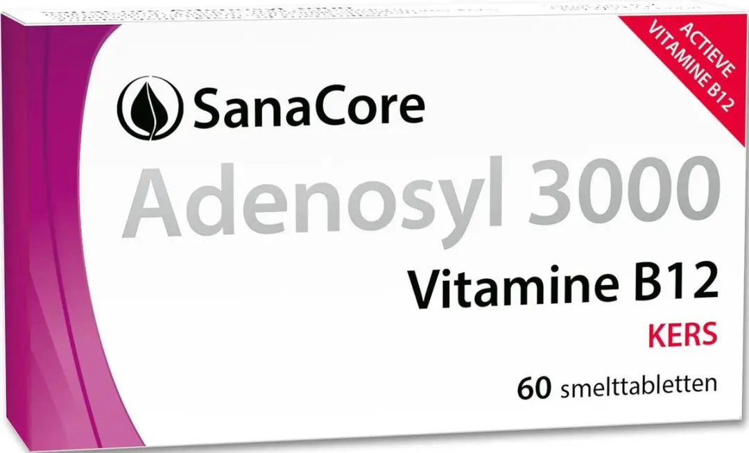 Sanacore SanaCore Adenosyl 3000 Vitamine B12 60 Stuks