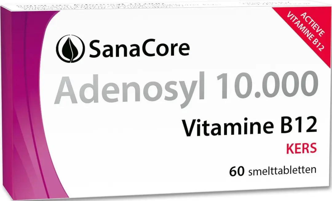 Sanacore Adenosyl 10.000 Vitamine B12 Zuigtabletten 60 Stuks