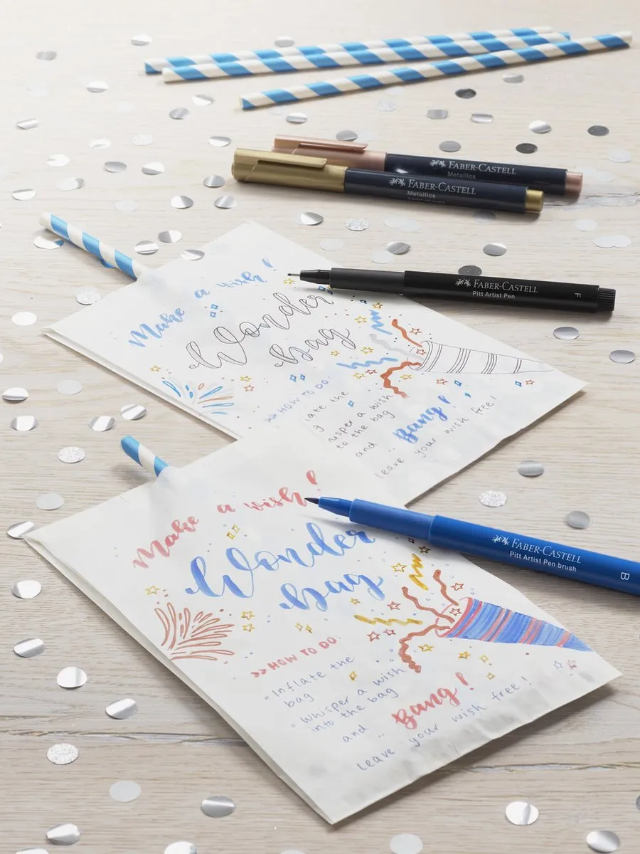 Faber-Castell Metallic Markers 1,5mm - 6 Stuks FC-160706
