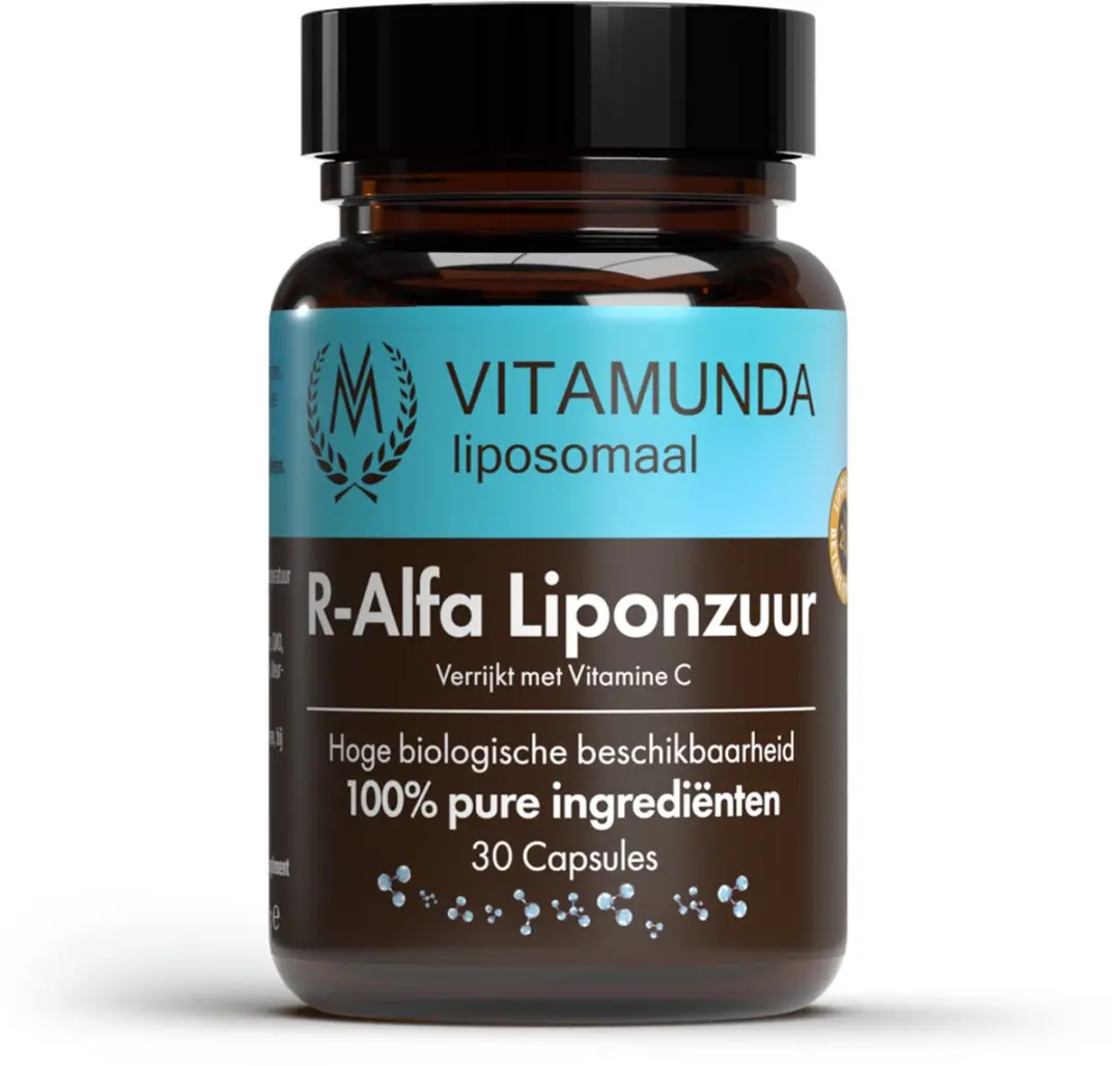 Vitamunda Liposomale R-Alfa Liponzuur 30 Capsules