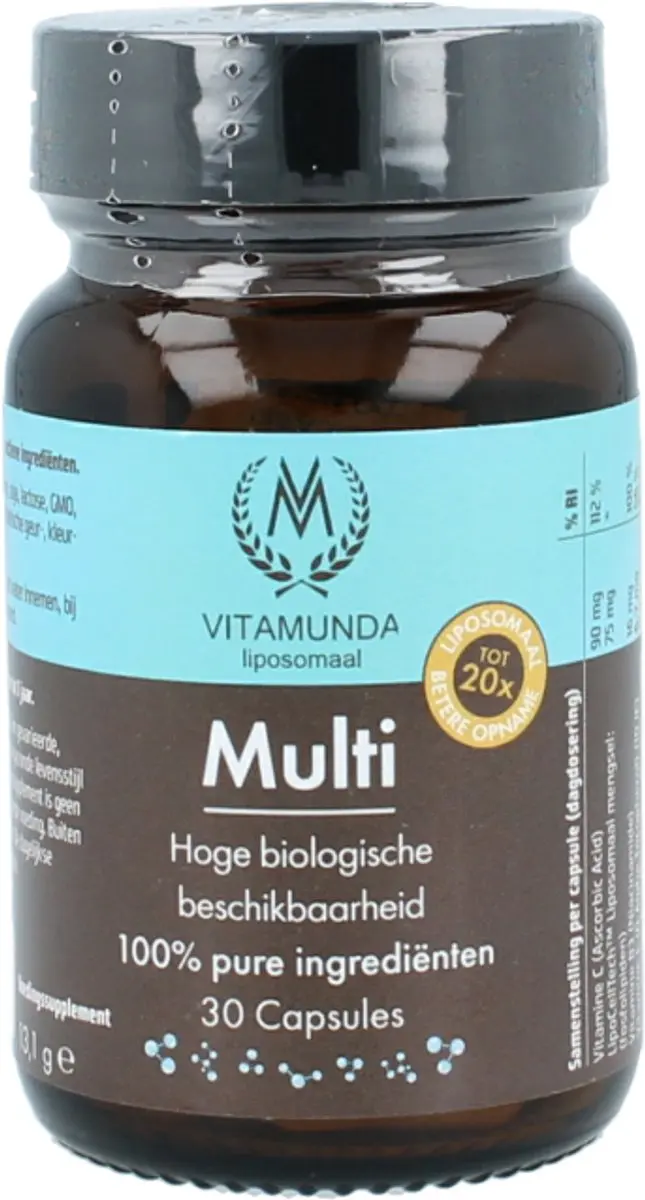 Vitamunda Liposomale Multi 30 Capsules