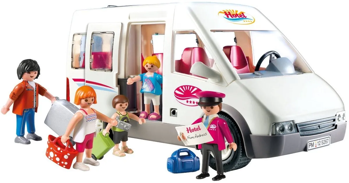 Playmobil Hotelbus 5267 - Wit - afbeelding 6 van 6