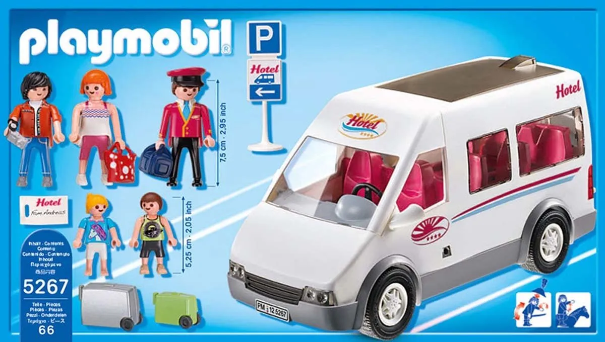 Playmobil Hotelbus 5267 - Wit