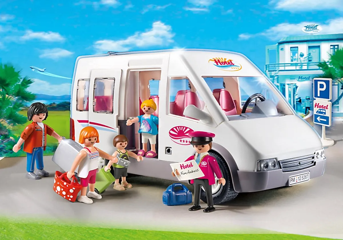 Playmobil Hotelbus 5267 - Wit