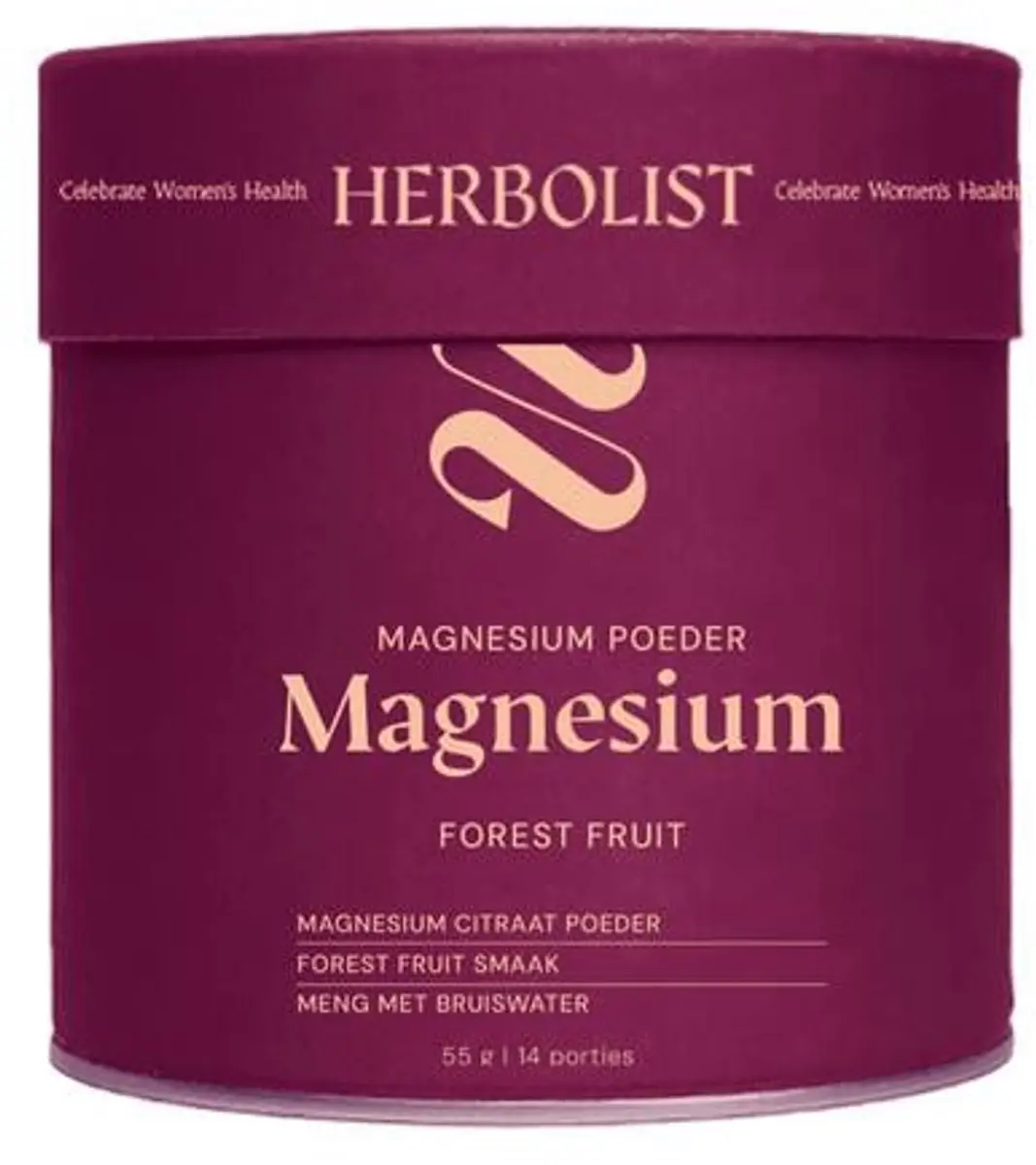 Herbolist Magnesiumpoeder Bosvrucht