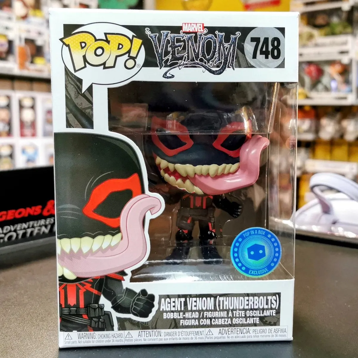 Funko Pop! Marvel Venom Agent Venom Thunder Bolts #748