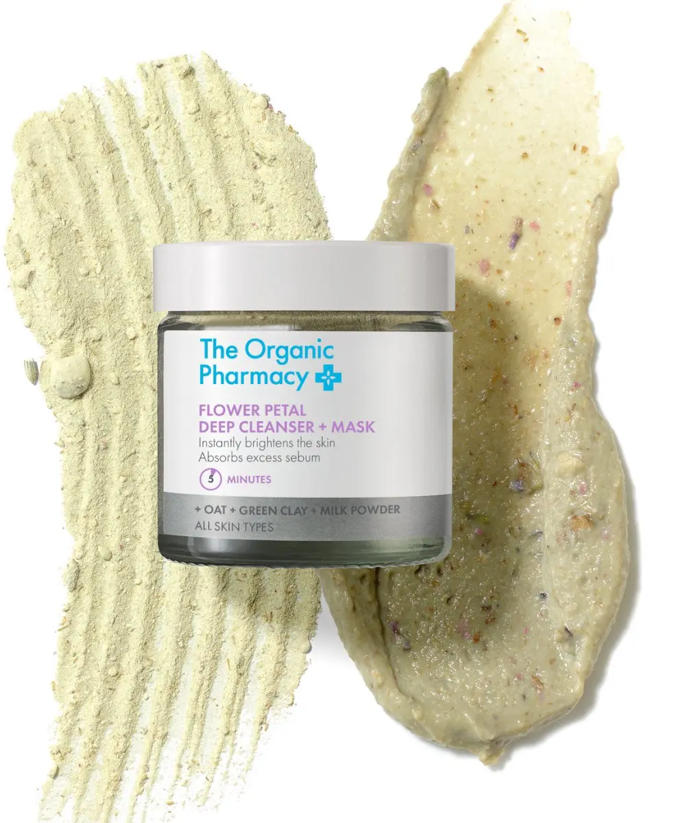 The Organic Pharmacy Flower Petal Deep Cleanser & Mask 40ml