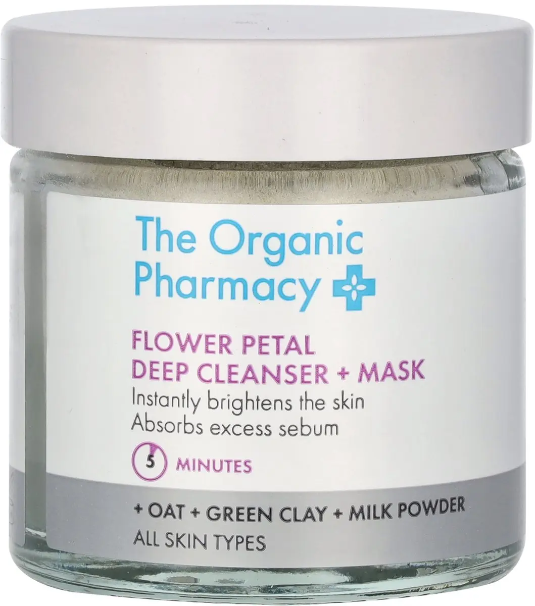 The Organic Pharmacy Flower Petal Deep Cleanser & Mask 40ml