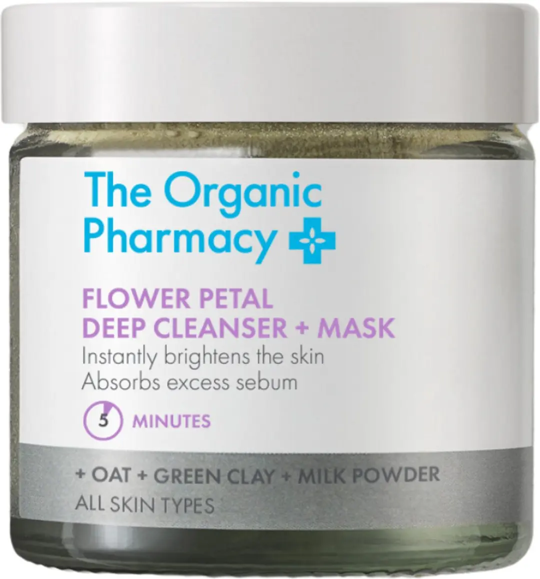The Organic Pharmacy Flower Petal Deep Cleanser & Mask 40ml