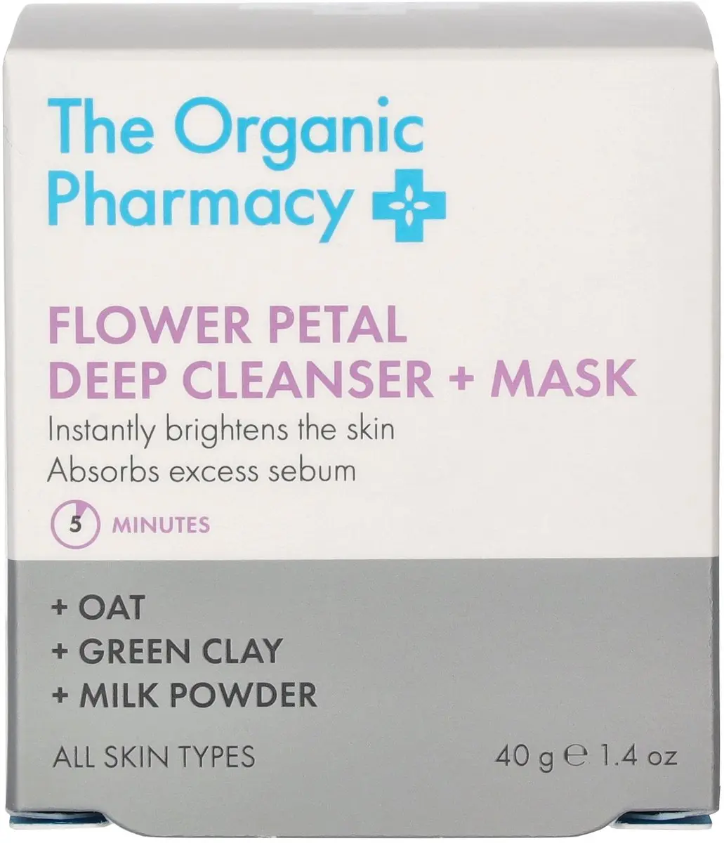 The Organic Pharmacy Flower Petal Deep Cleanser & Mask 40ml
