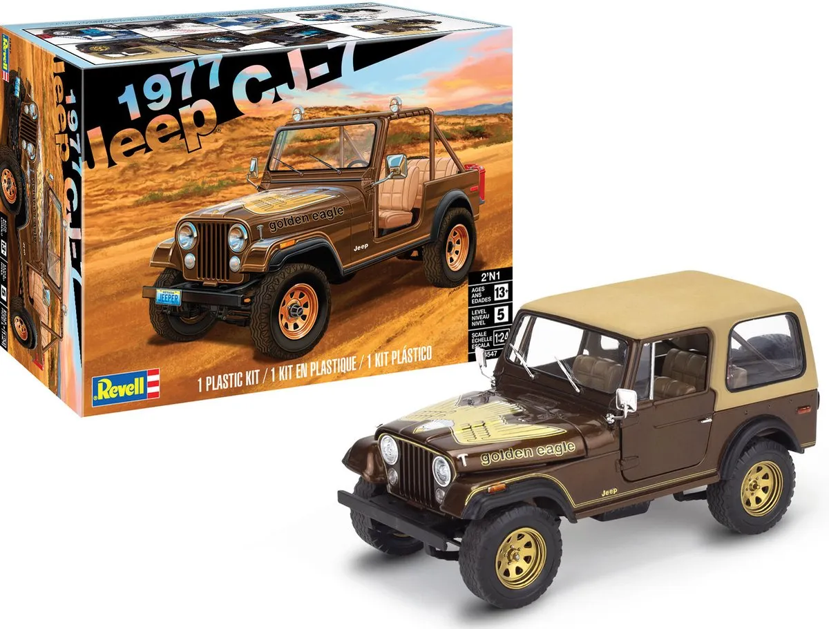 Revell 14547 1977 Jeep CJ-7 Modelbouwpakket