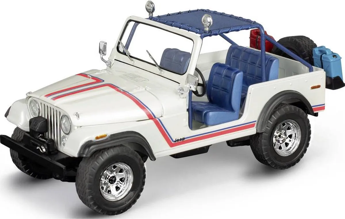 Revell 14547 1977 Jeep CJ-7 Modelbouwpakket - 1:24 - Multi