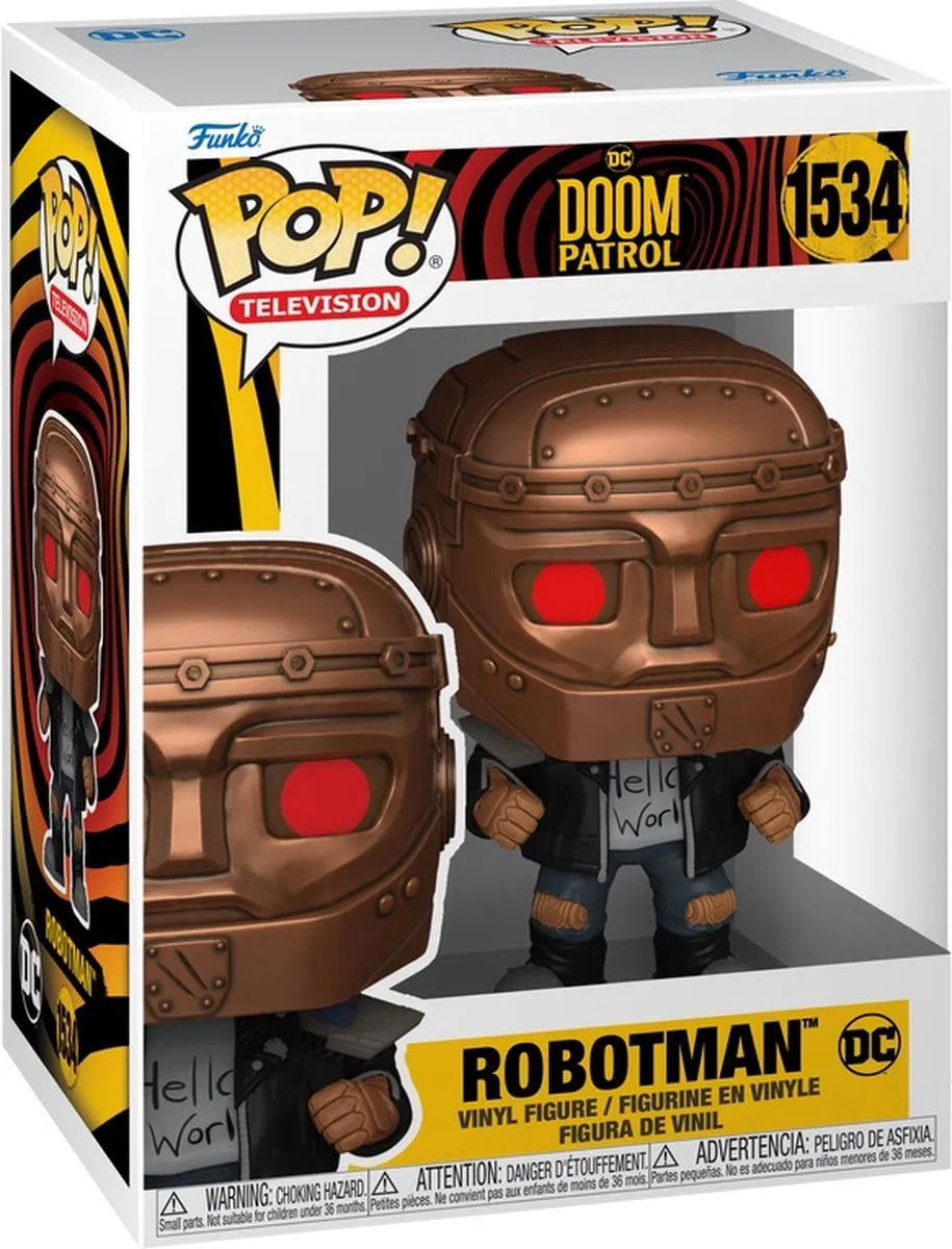 Funko Pop! Robotman DC Comics 75896 - Multicolor - afbeelding 3 van 4