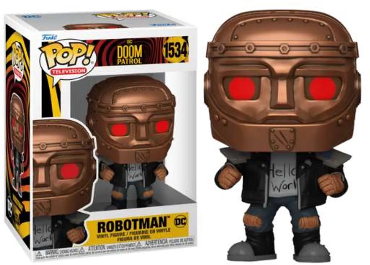 Funko Pop! Robotman DC Comics 75896 - Multicolor - afbeelding 4 van 4