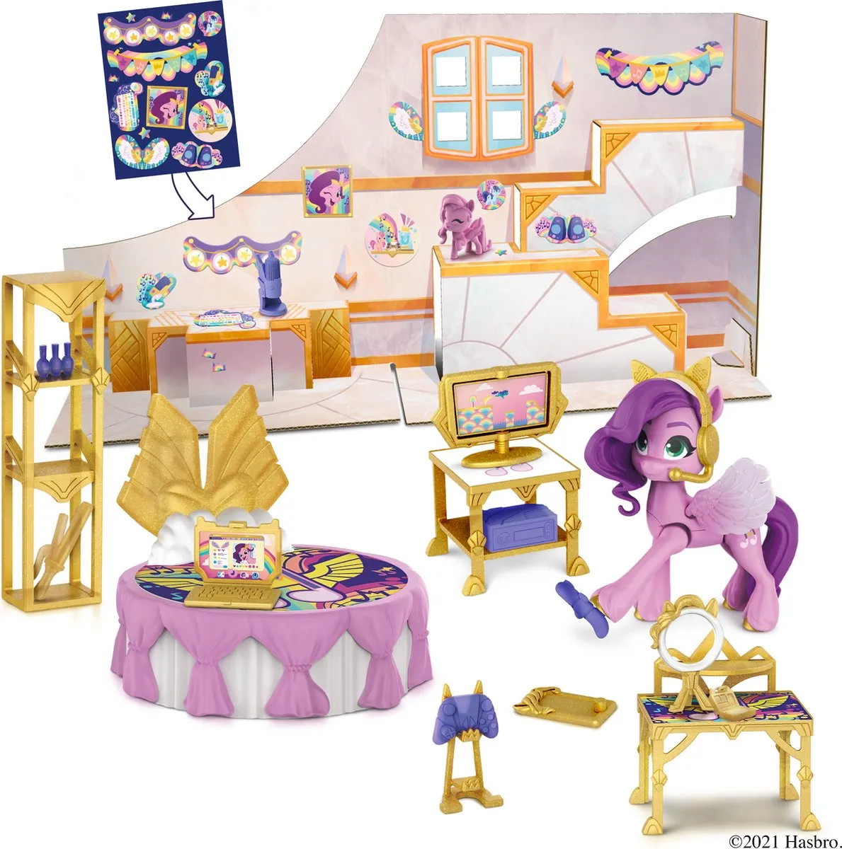 My Little Pony Royal Room Reveal Speelfigurenset F38835L0 - Meerkleurig - afbeelding 6 van 6
