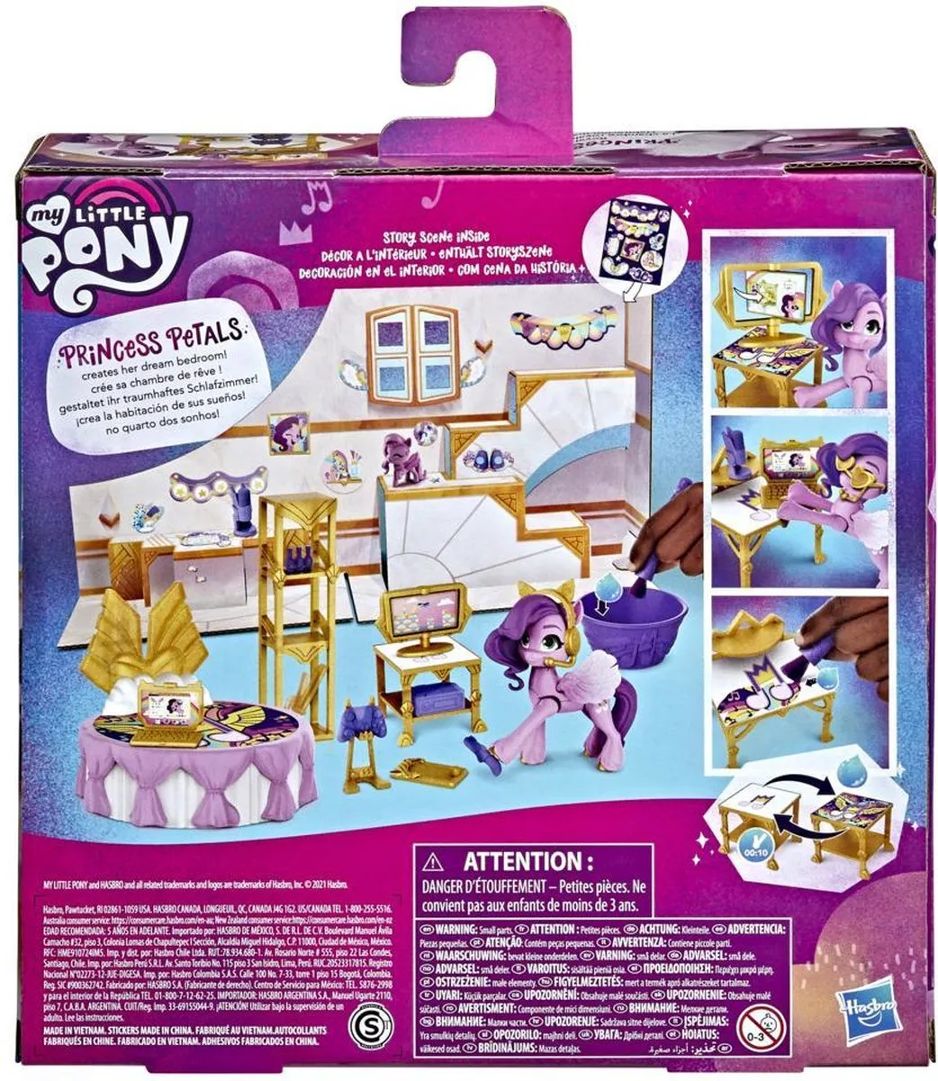 My Little Pony Royal Room Reveal Speelfigurenset F38835L0 - Meerkleurig