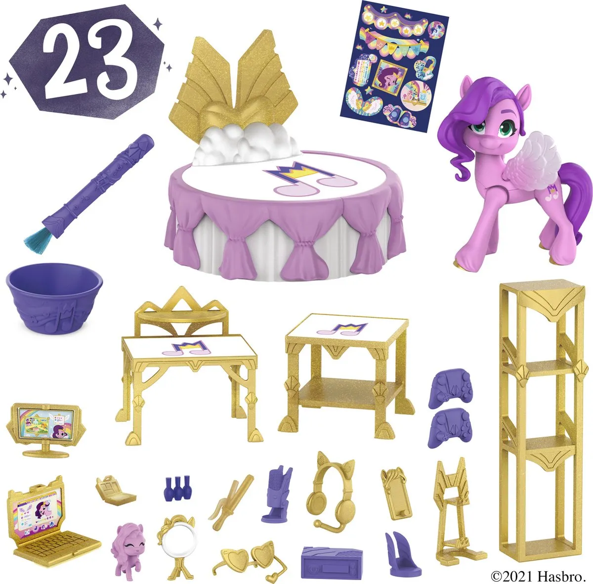 My Little Pony Royal Room Reveal Speelfigurenset F38835L0 - Meerkleurig