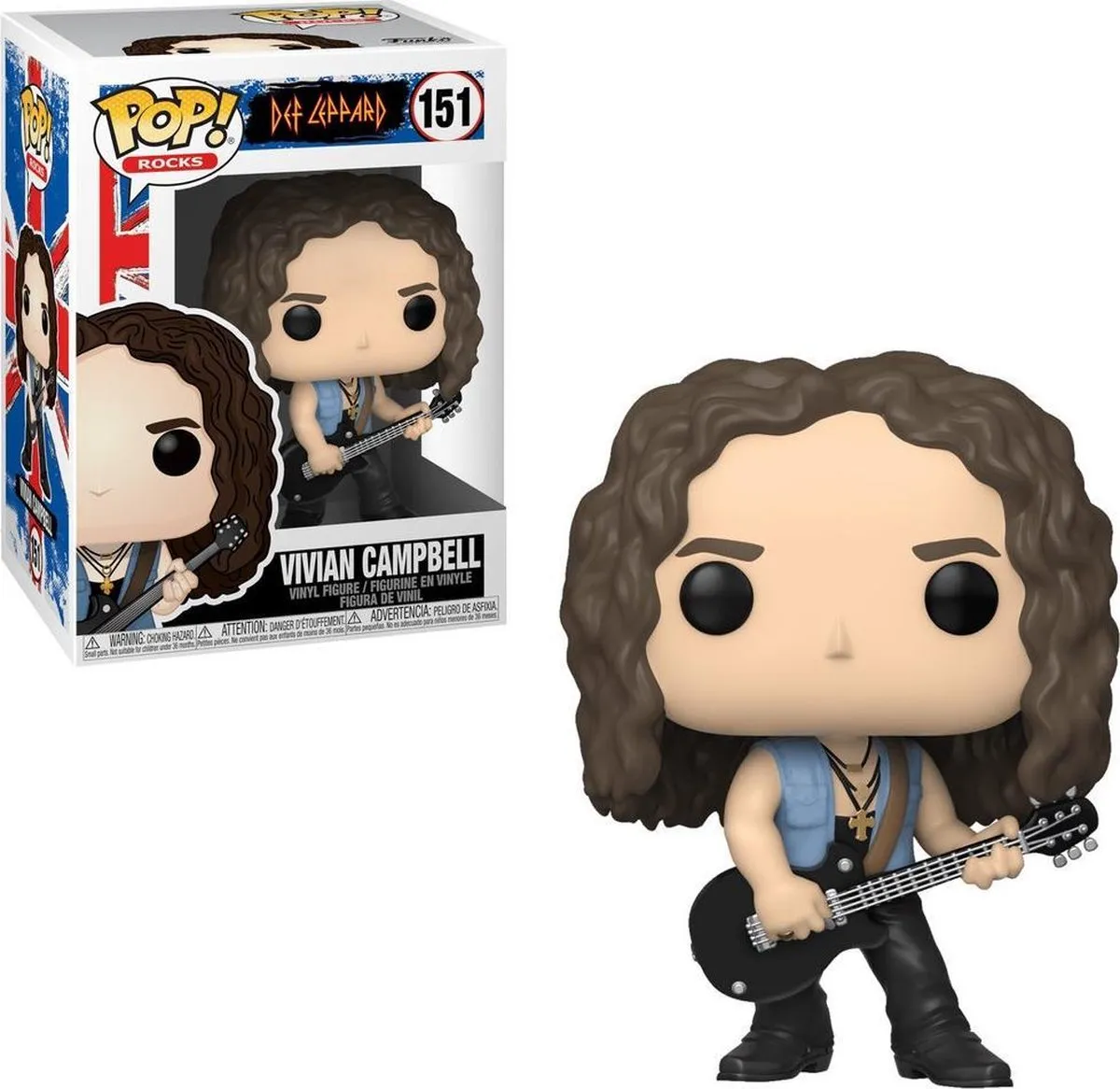 Funko POP Vivian Campbell Def Leppard Verzamelfiguur - Multi
