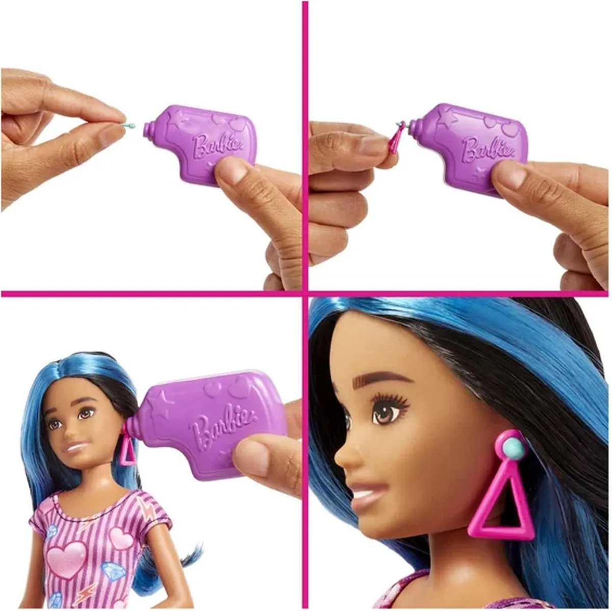 Barbie Skipper Eerste Baantjes Oorgaatjes Prikken HKD78 - Multicolor