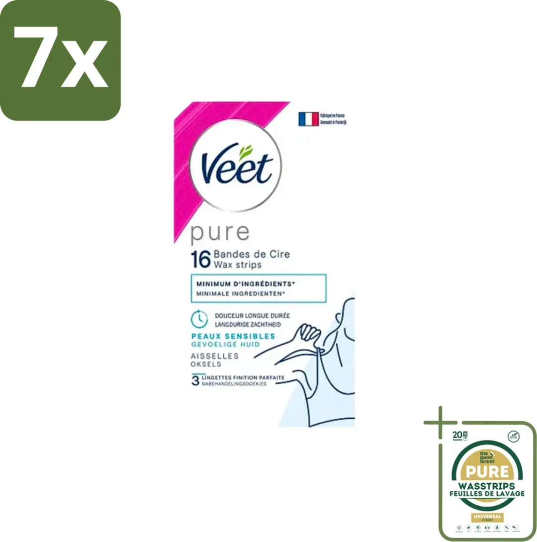 Veet Ontharingsstrips Oksels Hypoallergene Minima
