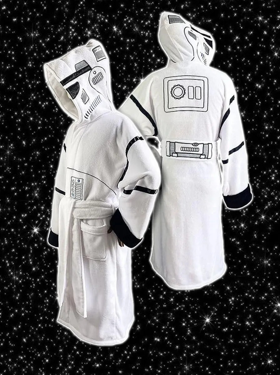 Disney Star Wars Stormtrooper Badjas - One Size - Wit