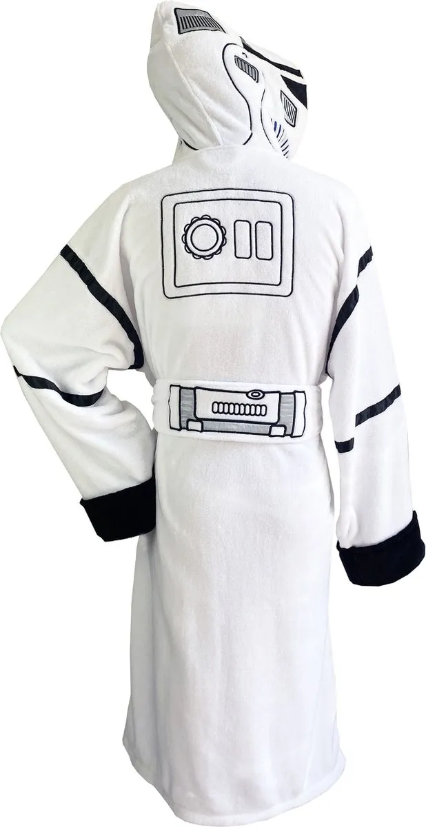 Disney Star Wars Stormtrooper Badjas - One Size - Wit