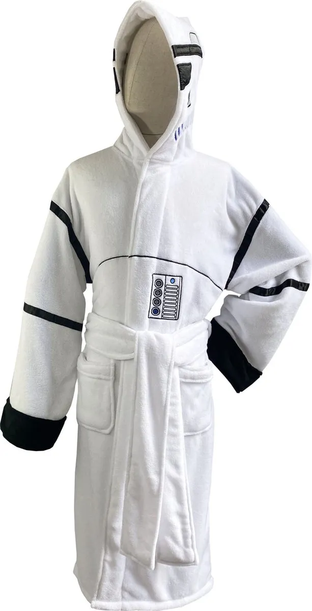 Disney Star Wars Stormtrooper Badjas - One Size - Wit