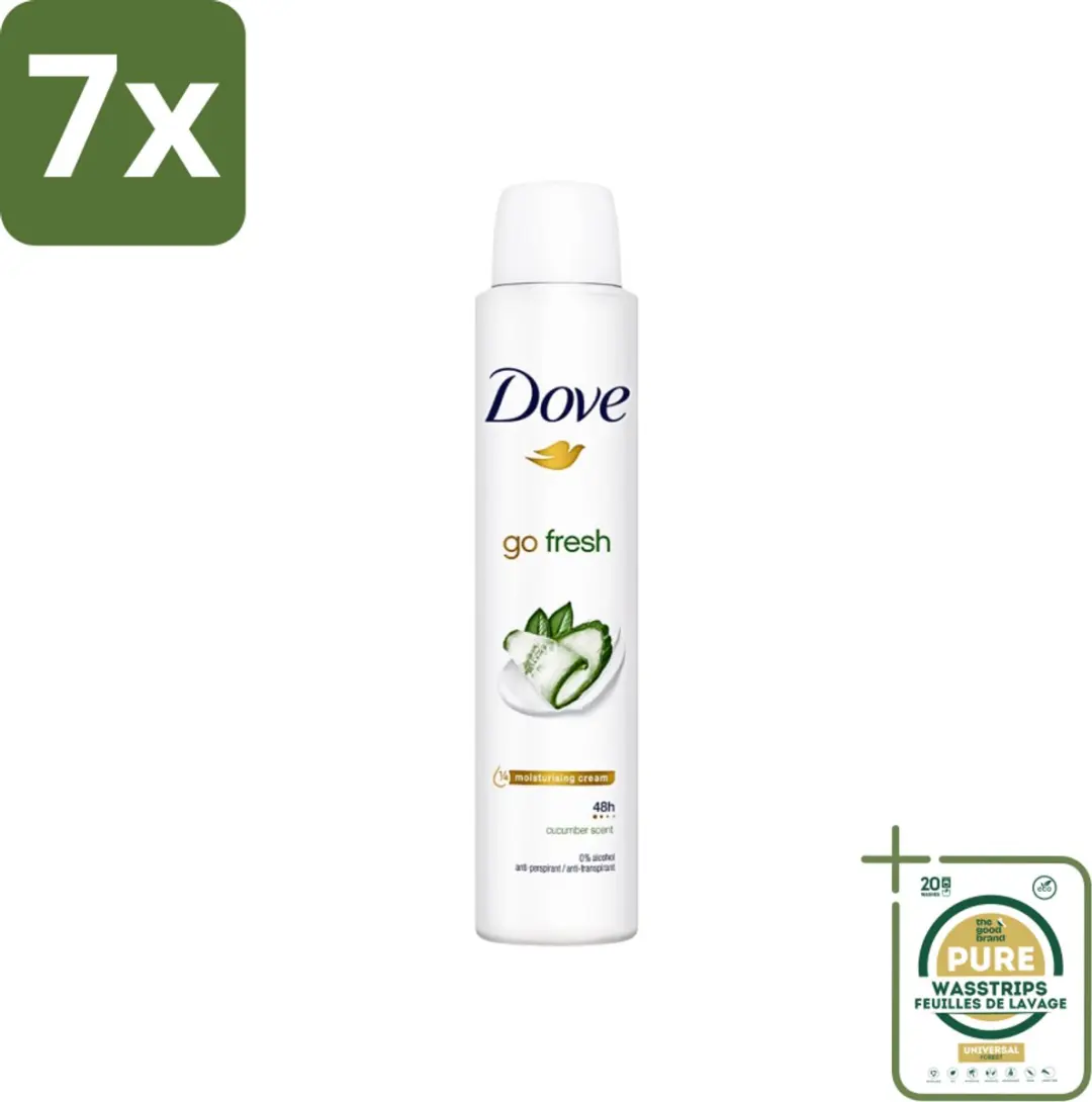 7 x Dove Go Fresh