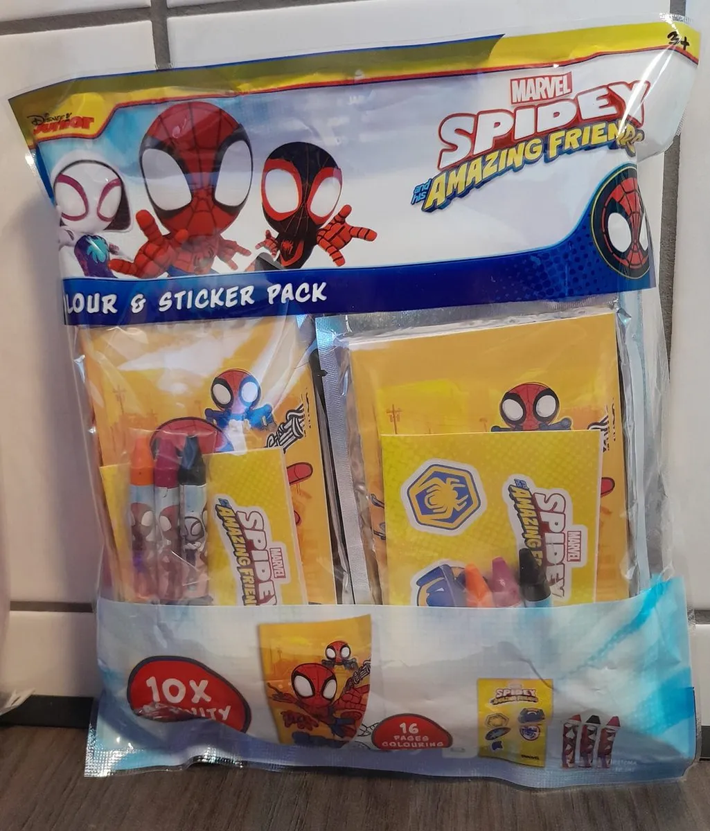Disney Princess Spidey Kleur- en Stickerset