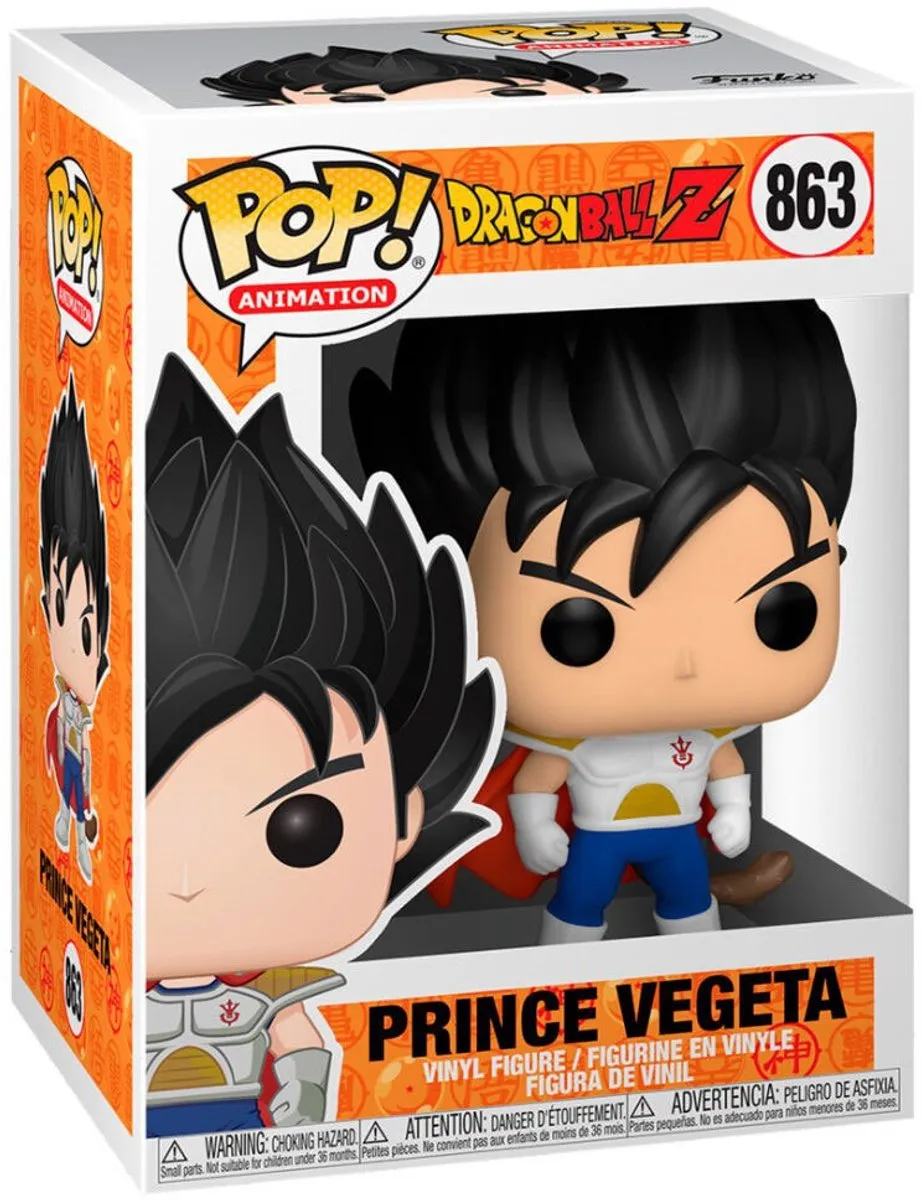 Funko Dragon Ball Z POP! Vegeta Verzamelfiguur - 9 cm - Multicolor
