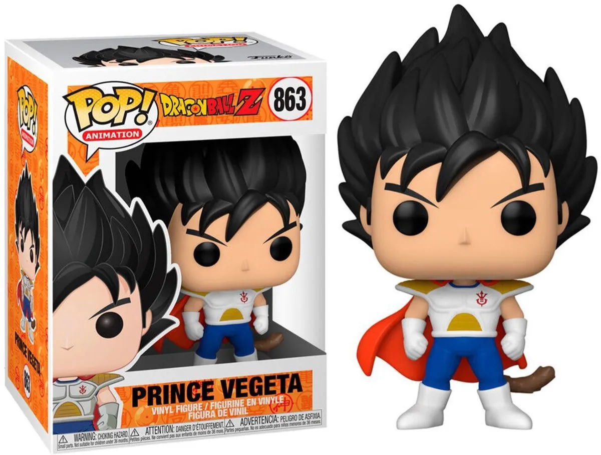 Funko Dragon Ball Z POP! Vegeta Verzamelfiguur - 9 cm - Multicolor