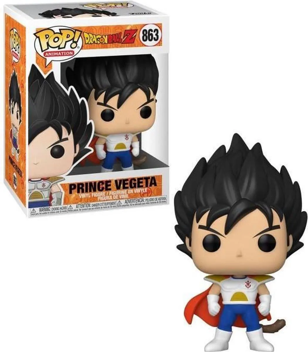 Funko Dragon Ball Z POP! Vegeta Verzamelfiguur - 9 cm - Multicolor