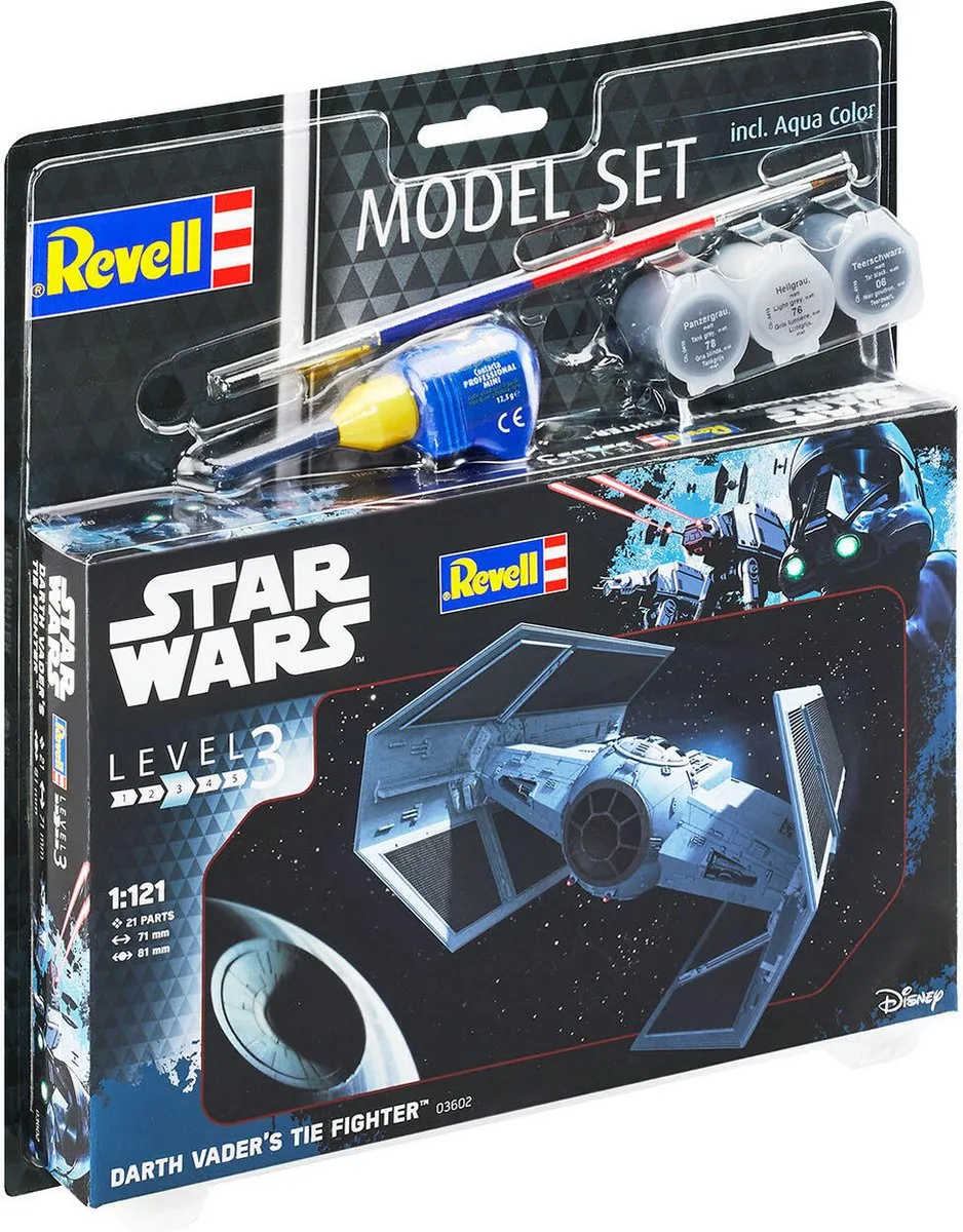 Revell Star Wars Darth Vaders TIE Fighter 63602 Modelbouwpakket