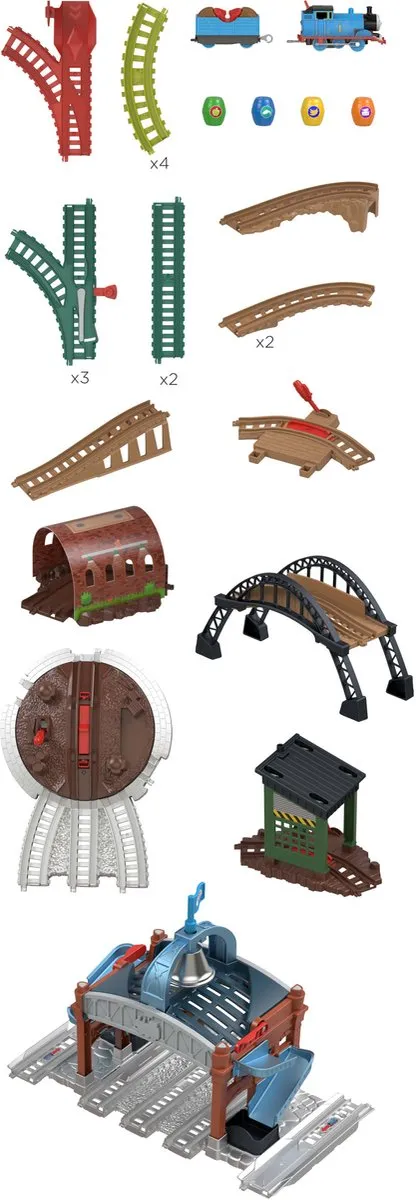 Fisher-Price Thomas & Friends Load & Launch Barrel - JDF26 - Meerkleurig