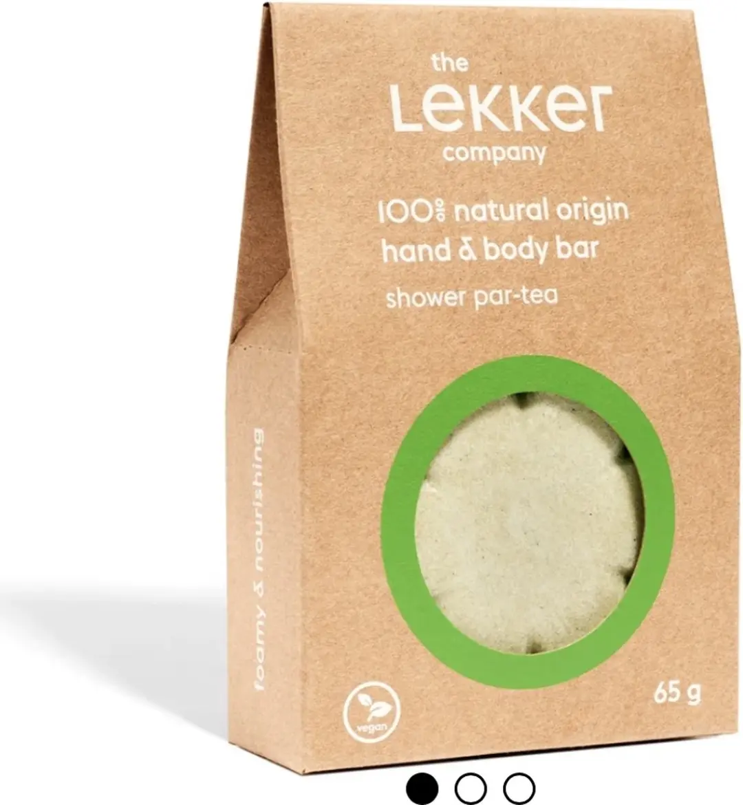 The Lekker Company Body Bar Douche Par-Tea 65g