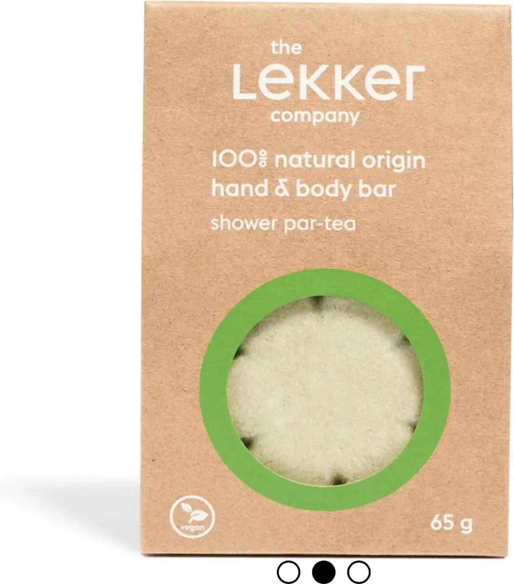 The Lekker Company Body Bar Douche Par-Tea 65g