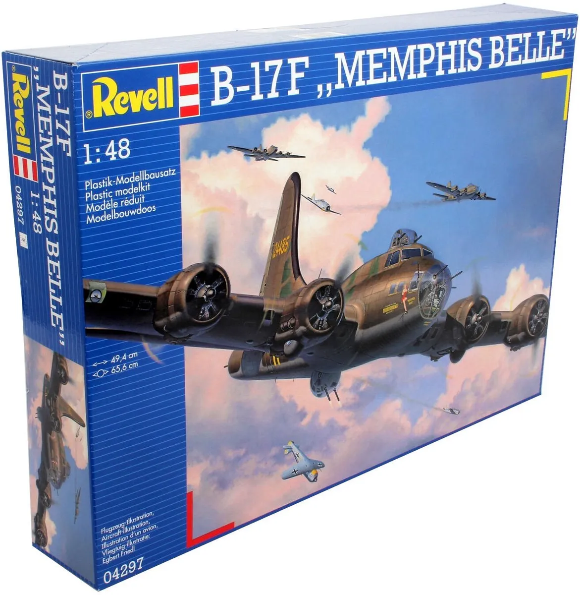 Revell 04297 B-17F Memphis Belle Modelbouwpakket