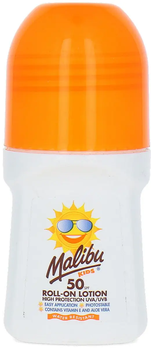 Malibu Kids Roll On Zonnebrand SPF 50