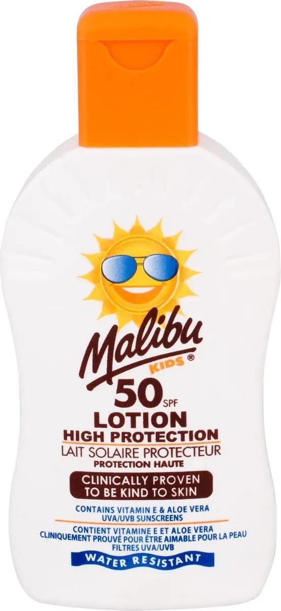Malibu Kids Zonnebrandcrème SPF 50 - 200ml