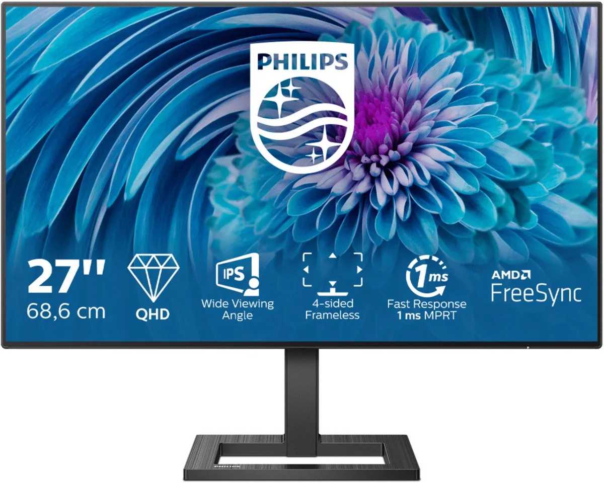 Philips 275E2FAE QHD Monitor 27" - IPS
