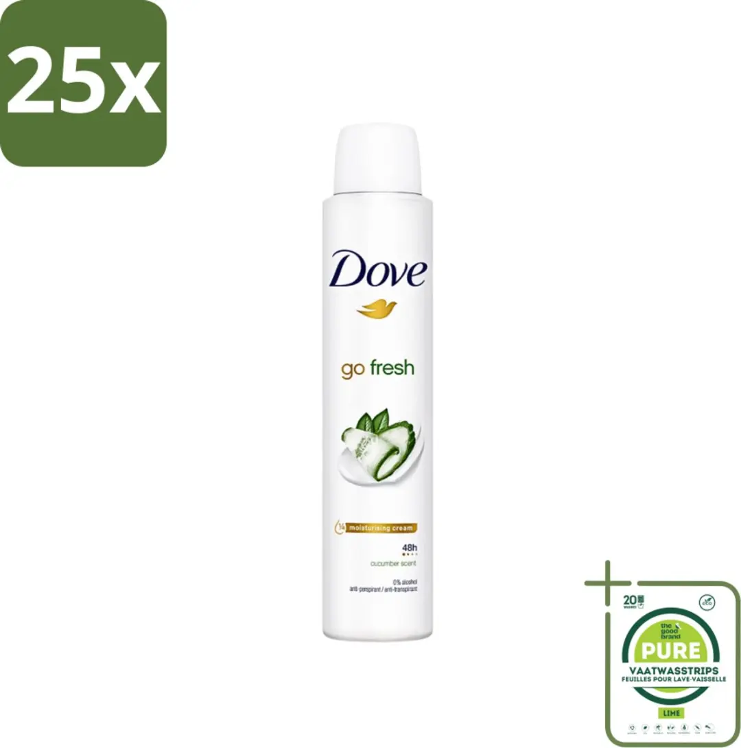 25 x Dove Go Fresh